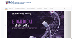 Desktop Screenshot of bioeng.nus.edu.sg