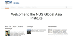 Desktop Screenshot of gai.nus.edu.sg