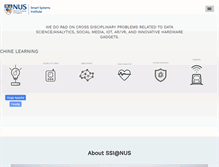 Tablet Screenshot of idmi.nus.edu.sg