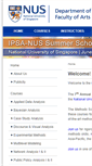 Mobile Screenshot of fas1.nus.edu.sg