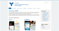 Desktop Screenshot of cosmic.nus.edu.sg