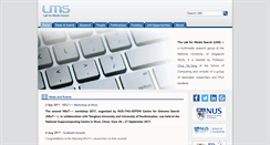 Desktop Screenshot of lms.comp.nus.edu.sg