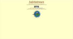 Desktop Screenshot of habitatnews.nus.edu.sg