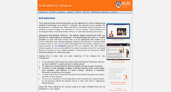 Desktop Screenshot of emodule.nus.edu.sg