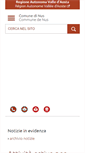 Mobile Screenshot of comune.nus.ao.it