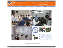 Tablet Screenshot of cnl-ece.nus.edu.sg